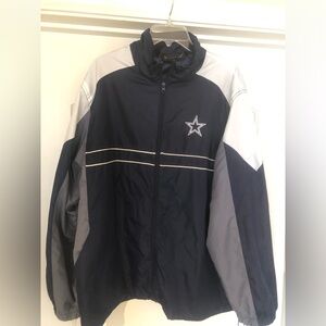 Dallas Cowboys-Sports Illustrated- 90’s Men's XL zip up wind breaker jacket